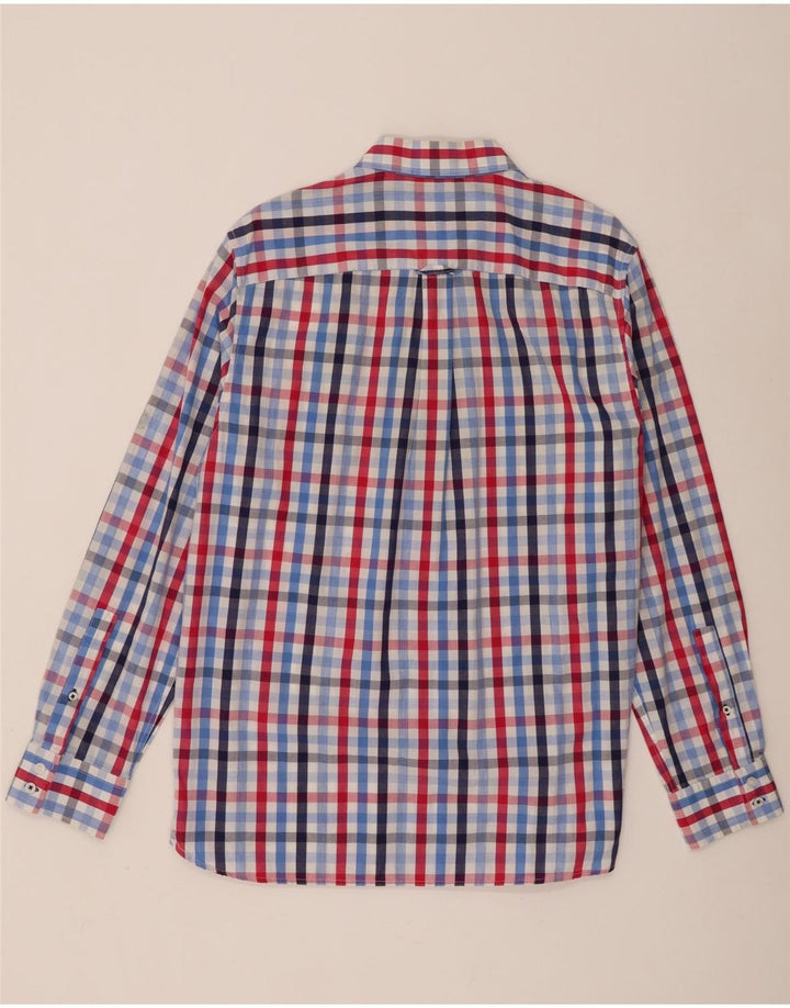 Crew Clothing Herre Classic Fit skjorte Stor flerfarvet Gingham Bomuld