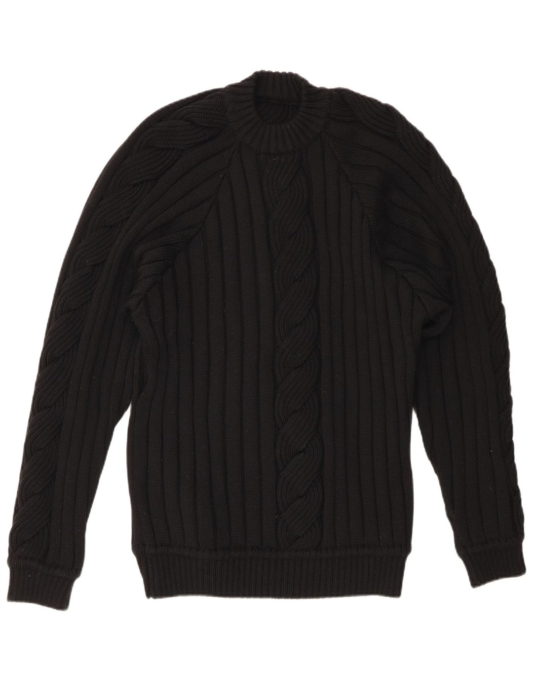 VINTAGE Dame sweater med rund hals DK 20 2XL Sort