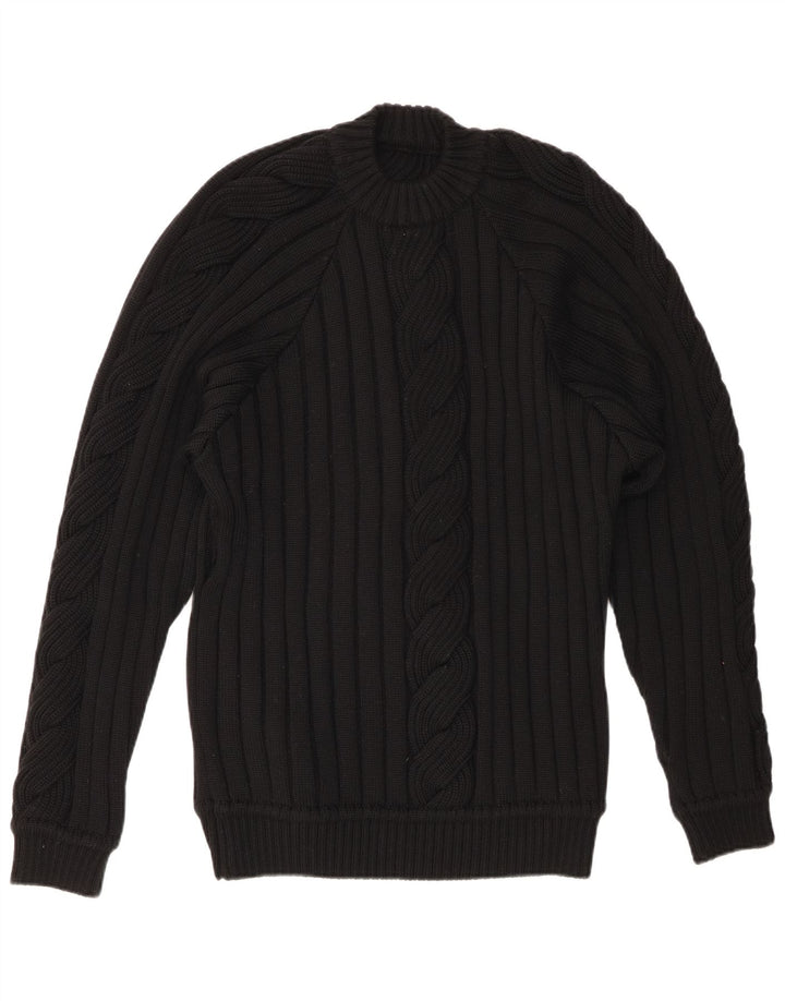 VINTAGE Dame sweater med rund hals DK 20 2XL Sort