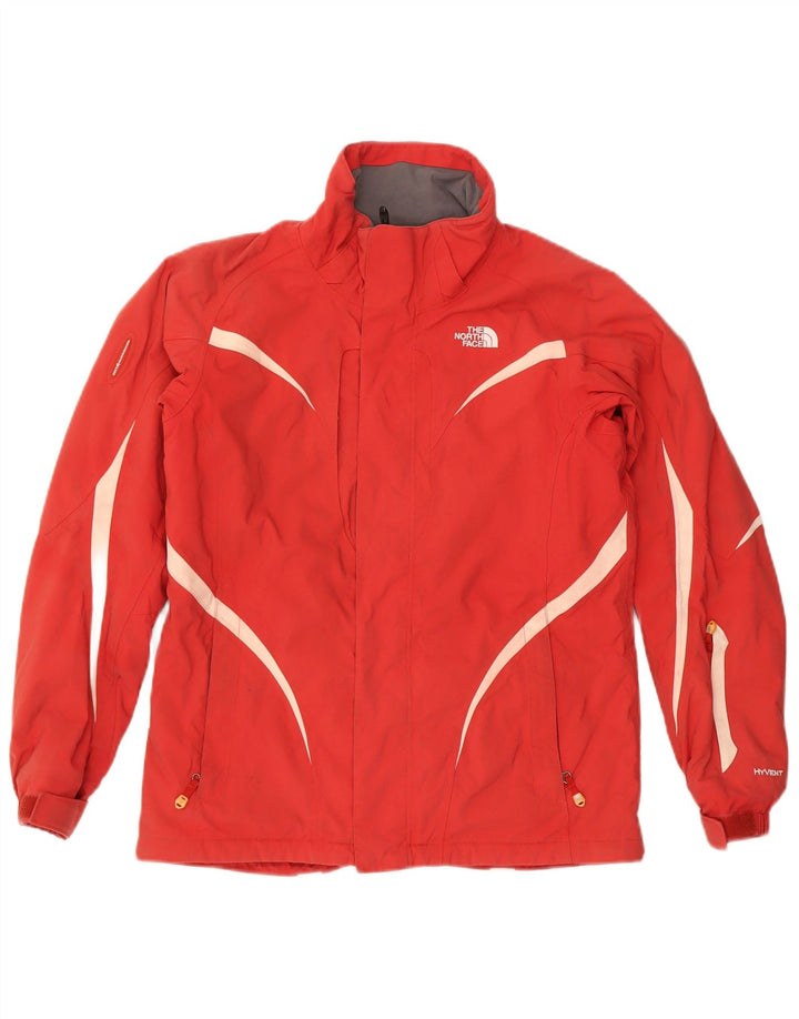 THE NORTH FACE Womens Hyvent Windbreaker Jacket UK 14 Medium Red