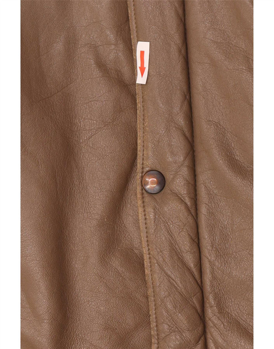 Camox Herre Bomber Læderjakke UK 38 Medium Brun
