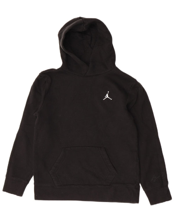 Jordan Boys Air Hoodie Jumper 12-13 år Stor sort bomuld
