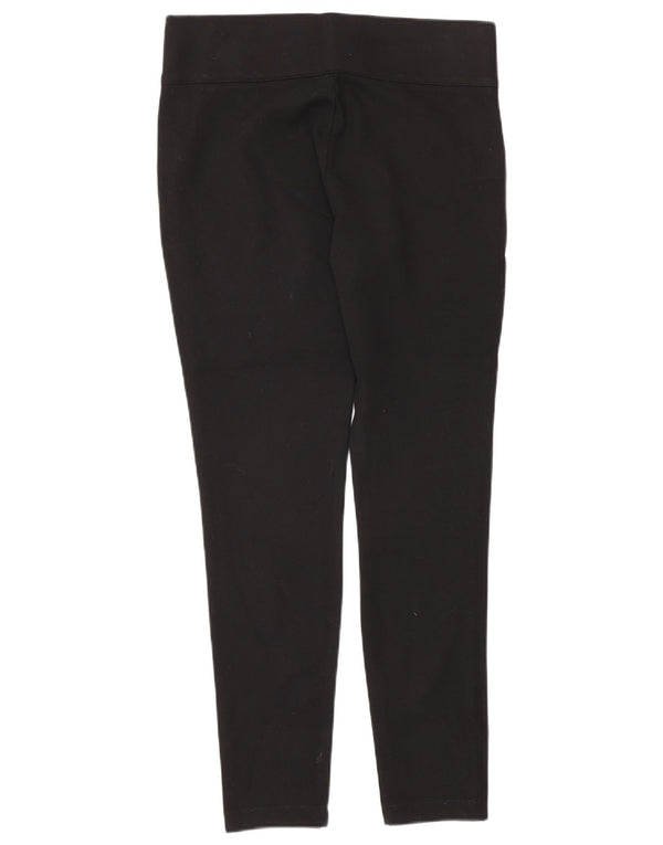 Zara Dame Skinny Trousers Large W30 L28 Sort Viscose