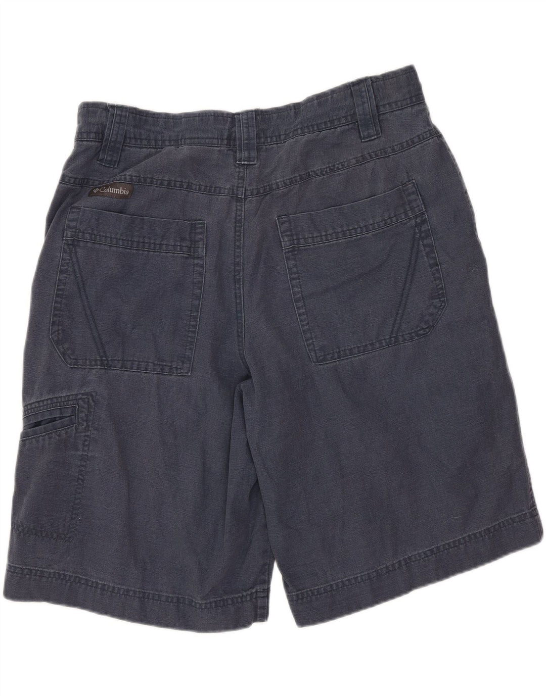 COLUMBIA Herre Cargo Shorts W34 store marineblå bomuld