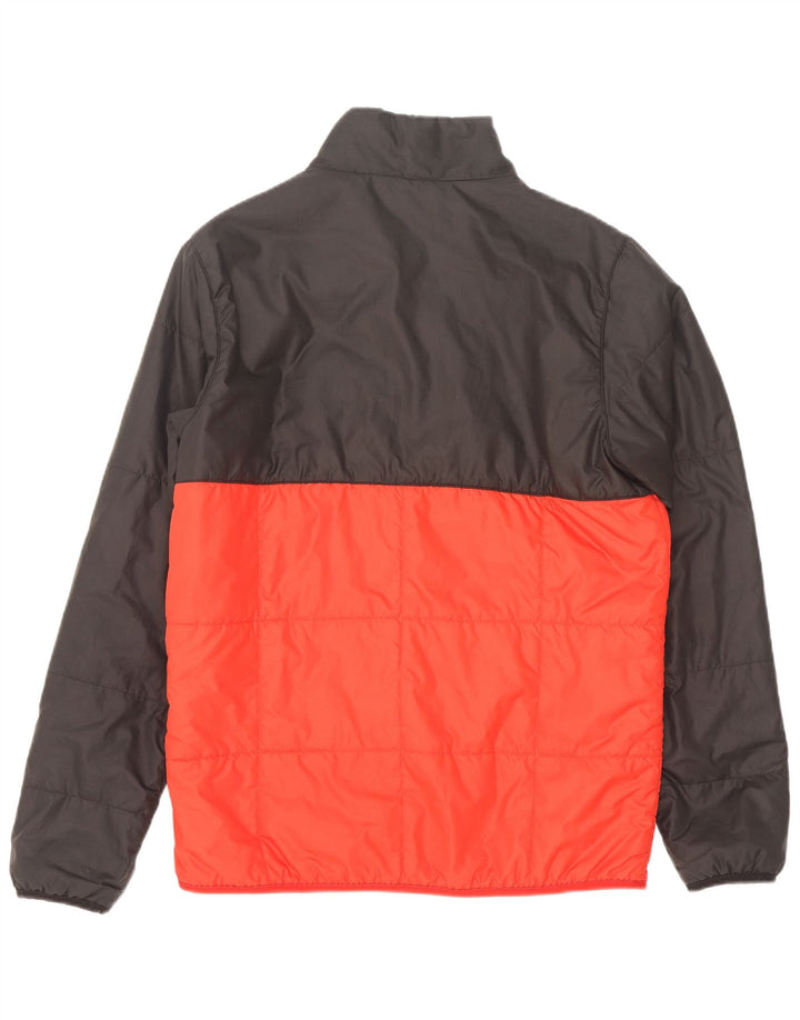Nike Polstret jakke til mænd UK 36 Small Black Colourblock Polyester
