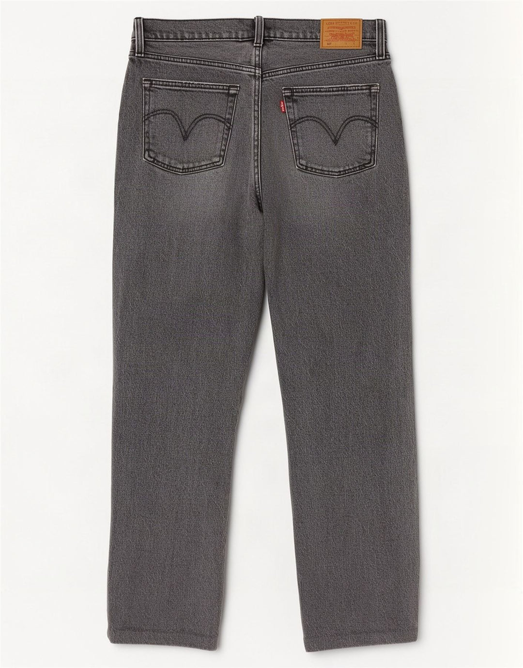 Levi's Herre 501 Straight Jeans W28 L27 Grå Bomuld