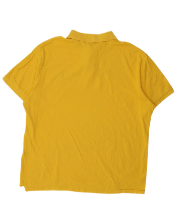 Polo Ralph Lauren Herre Custom Slim Fit Polo Shirt 2XL Gul