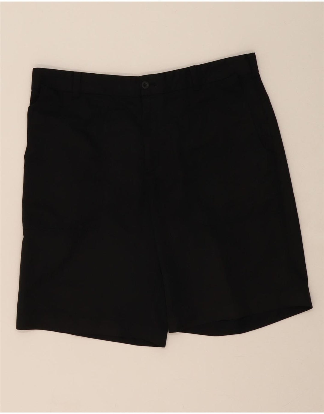 NIKE Mens Dri Fit Casual Shorts Medium W32  Black Polyester Vintage Nike and Second-Hand Nike from Messina Hembry 