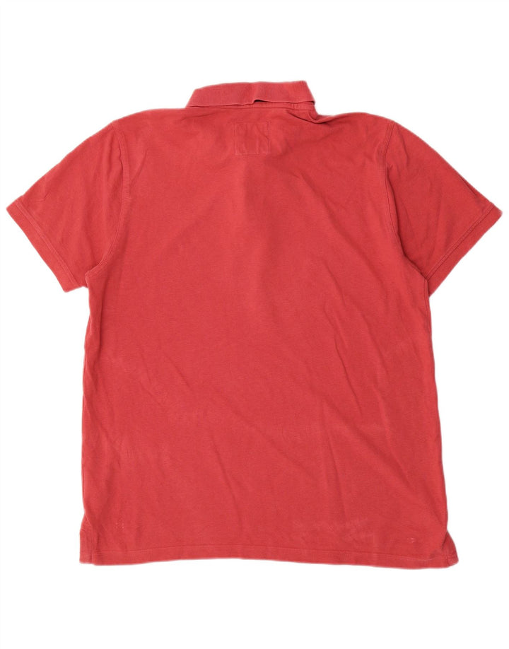 Besætningstøj Herre poloshirt Stor rød bomuld