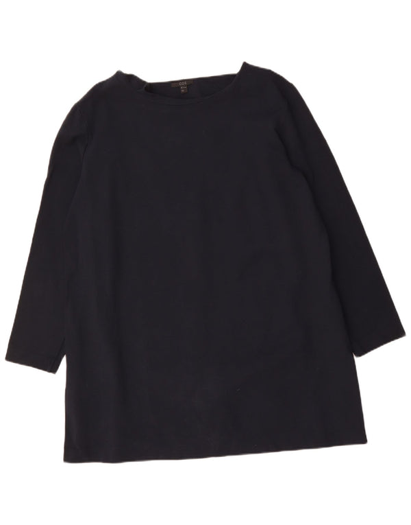 COS Dame Tunikakjole UK 16 Large Navy Blue Viscose