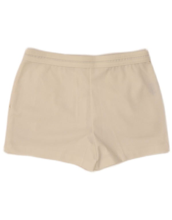 Sergio Tacchini Herre Chino Shorts IT 48 Medium W30 Hvid Polyester