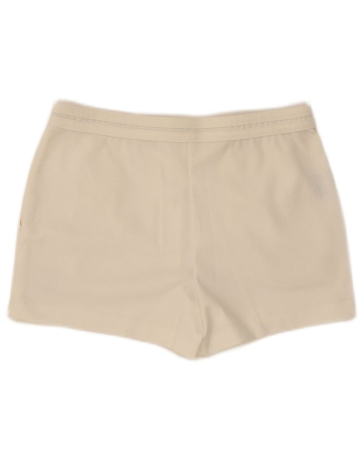 Sergio Tacchini Herre Chino Shorts IT 48 Medium W30 Hvid Polyester