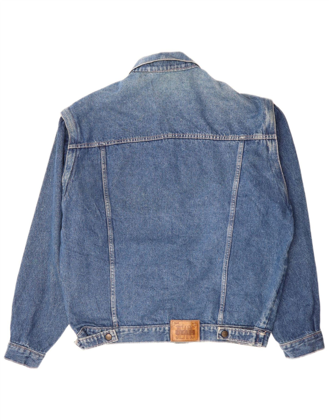 Vintage Herre denimjakke UK 40 Large Blue Cotton
