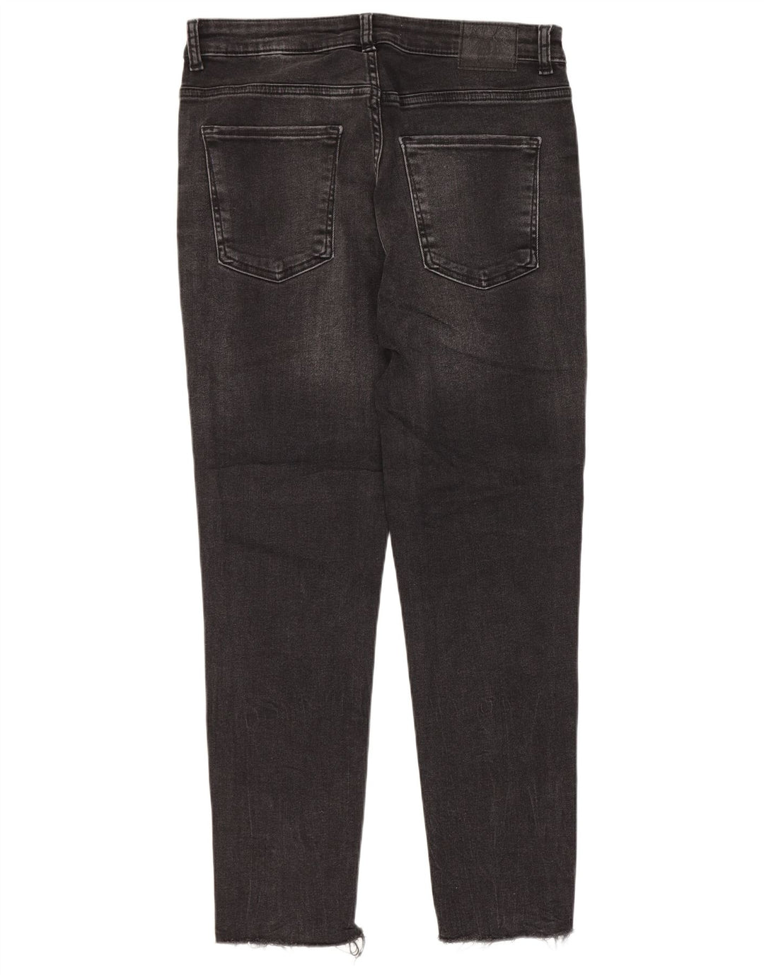 ZARA Dame Slim Jeans EU 42 Large W32 L27 Sort