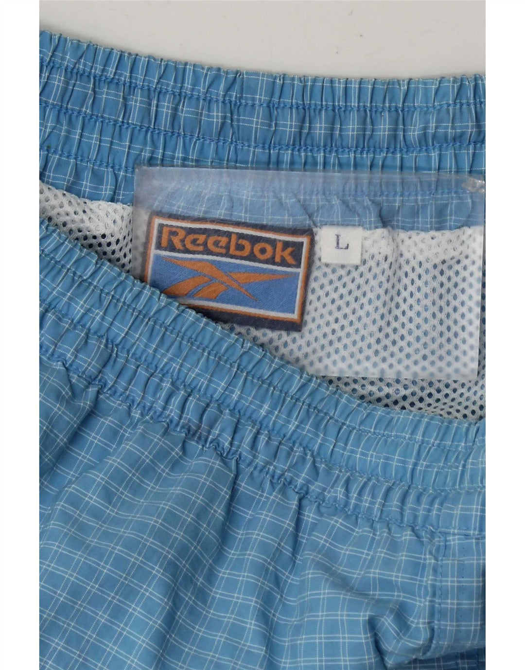 Reebok Sportshorts til mænd Large Blue Check