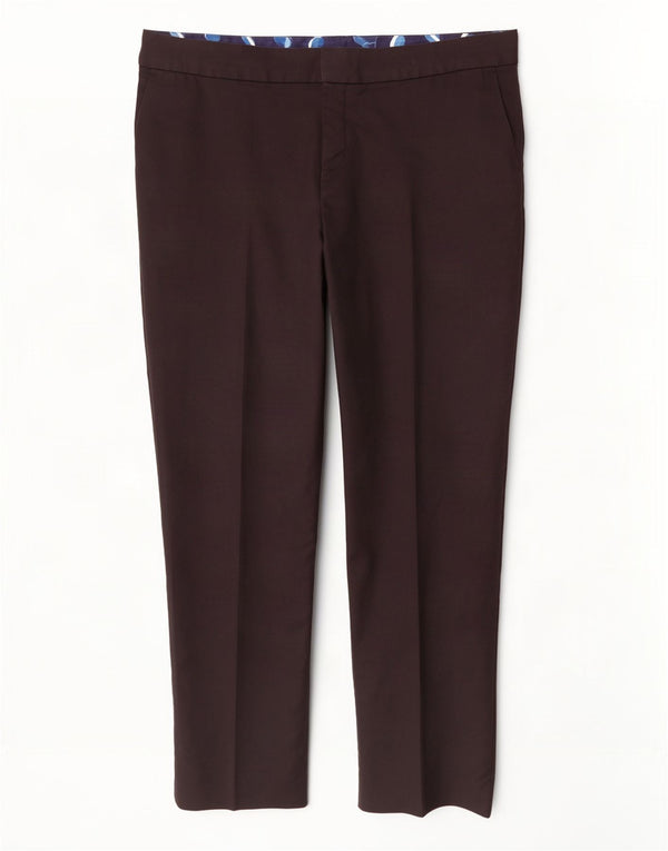 Boden Dame Højtalje Lige Chinobukser UK 18 XL W38 L29 Sort