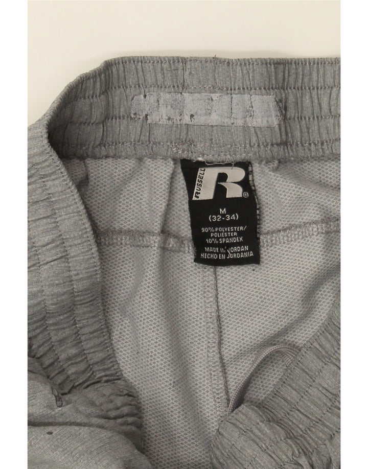 RUSSELL ATHLETIC Mens Sport Shorts Medium Grey Polyester Vintage Russell Athletic and Second-Hand Russell Athletic from Messina Hembry 