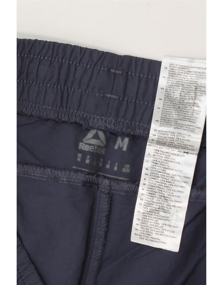Reebok Sportshorts til mænd Medium Marineblå Colourblock Nylon