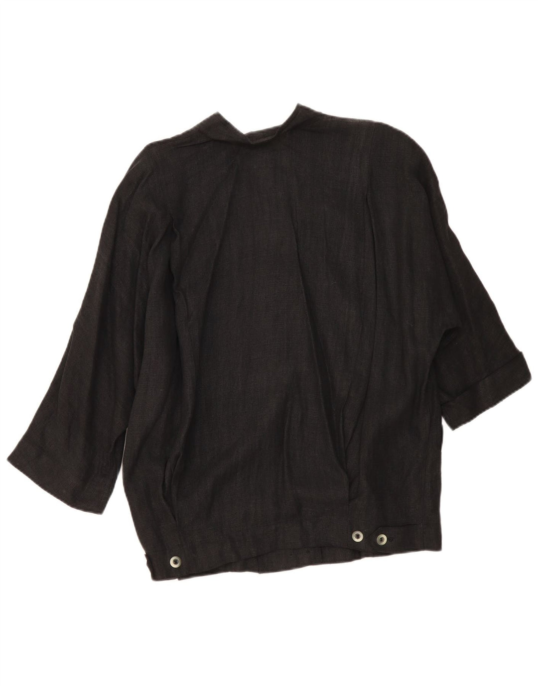 Max Mara Dame Weekend Oversized 4 Button Blazer Jacket UK 10 Small Black