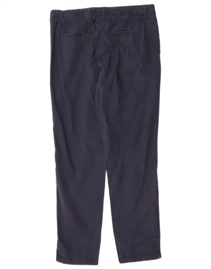 Marks & Spencer Dame Slim Chino Bukser UK 12 Medium W32 L29 Navy Blue