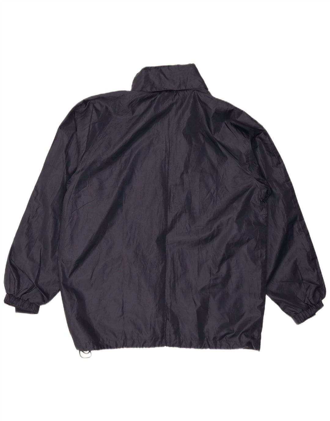 Diadora Regnjakke til mænd UK 38 Medium Navy Blue Polyester