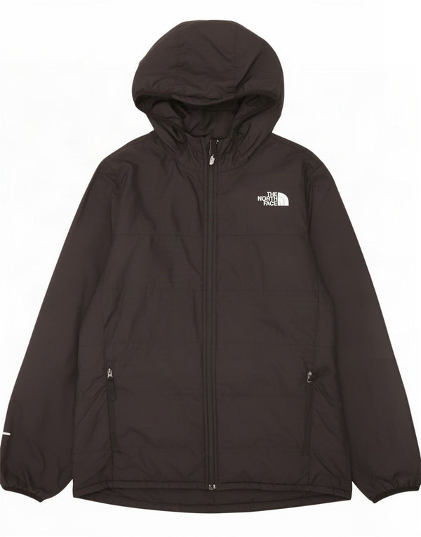The North Face Boys Polstret Hættejakke 14-15 år XL Sort Polyester