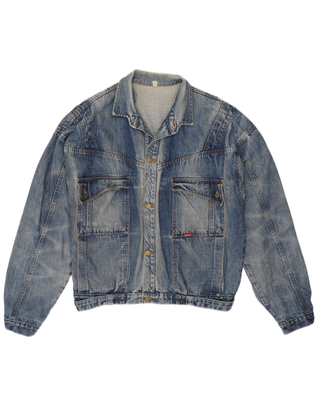 Vintage denimjakke til mænd UK 42 XL Blå