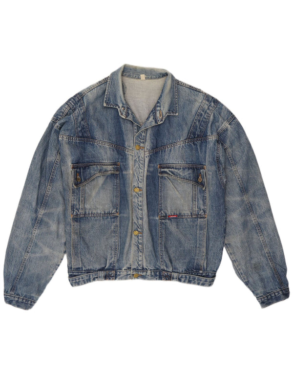Vintage denimjakke til mænd UK 42 XL Blå