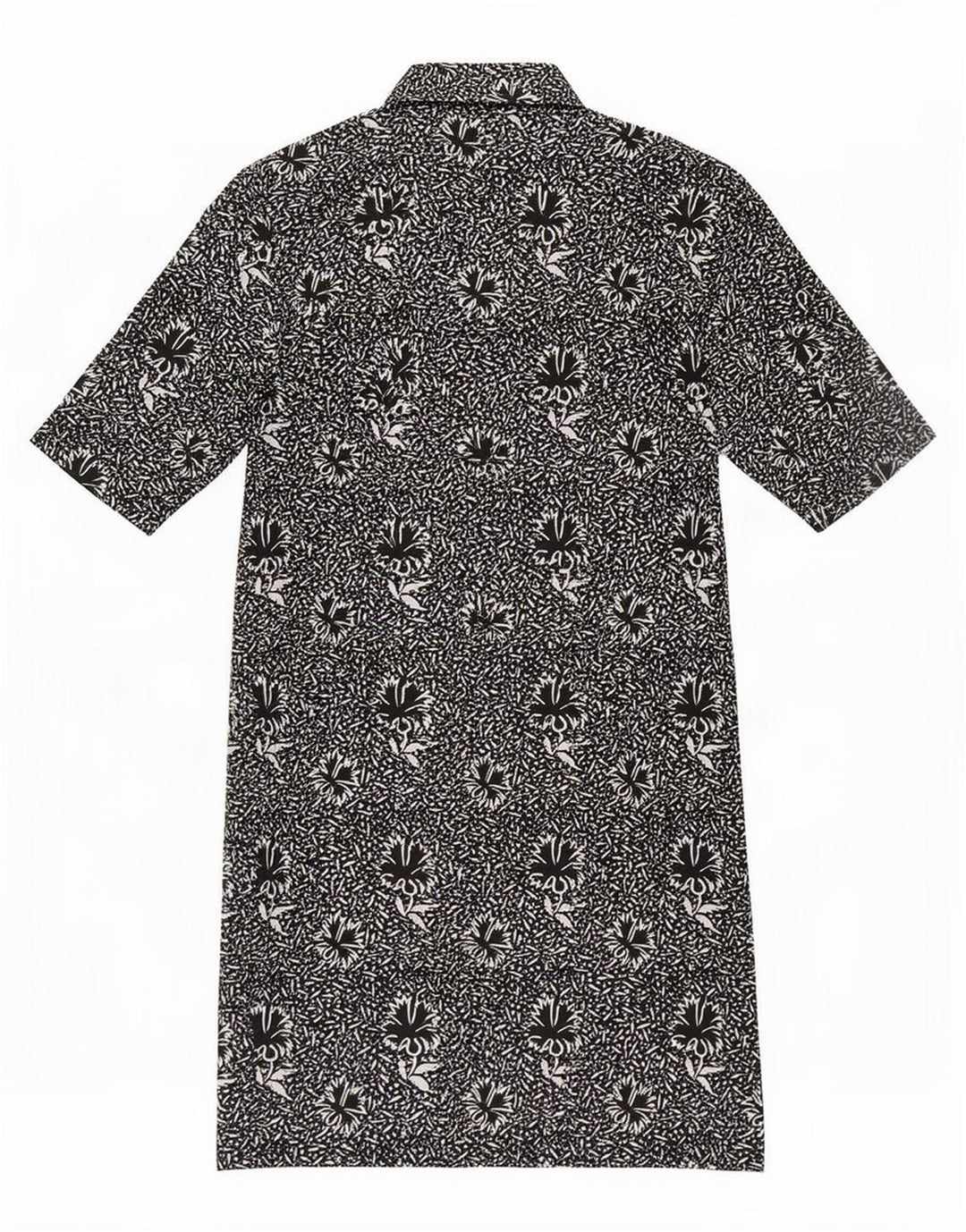 ELENA MIRO Shift Dress til kvinder UK 14 Medium Black Floral