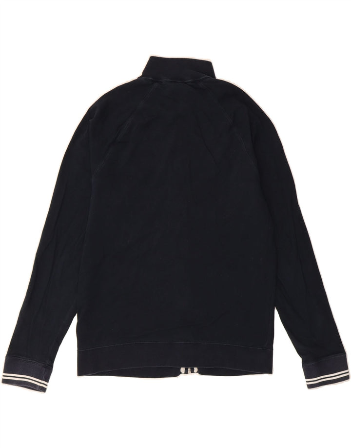 ABERCROMBIE & FITCH Mens Tracksuit Top Jacket Medium Navy Blue Cotton Vintage Abercrombie & Fitch and Second-Hand Abercrombie & Fitch from Messina Hembry 