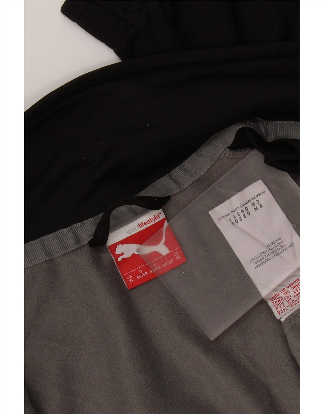 PUMA Træningsdragt til mænd Topjakke XL Grå Colourblock Polyester