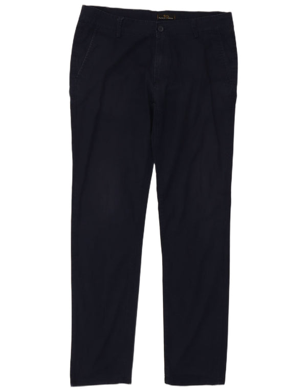 Harmont & Blaine Herre Lige Chino Bukser IT 50 Large W36 L32 Navy Blue