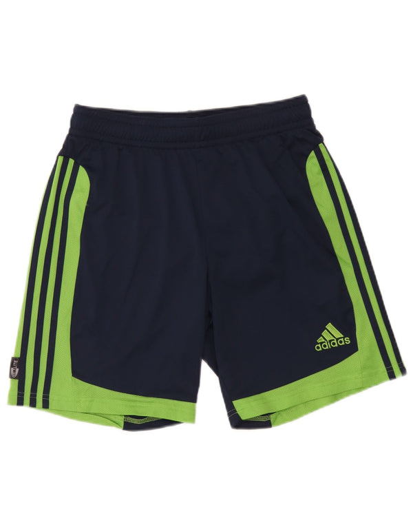 Adidas Herre Clima 365 Sports Shorts Medium Navy Blue Colourblock Polyester