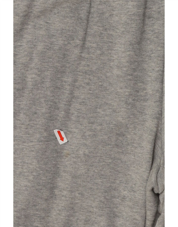 NIKE Mens Tracksuit Trousers Joggers Medium  Grey Cotton