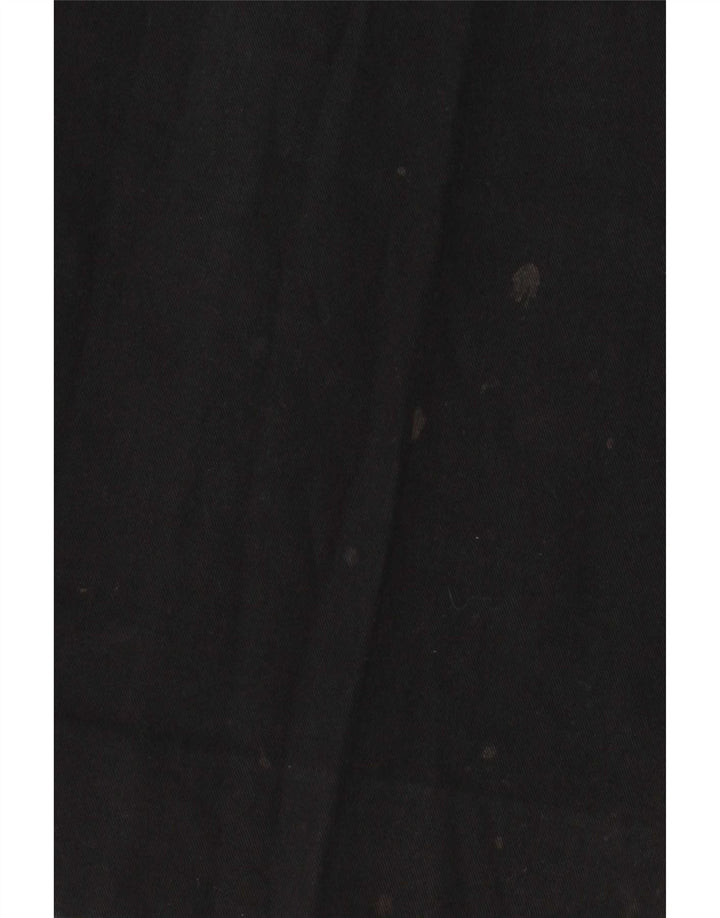 Zara Herre Lige Chinobukser EU 42 Large W32 L32 Sort Polyester