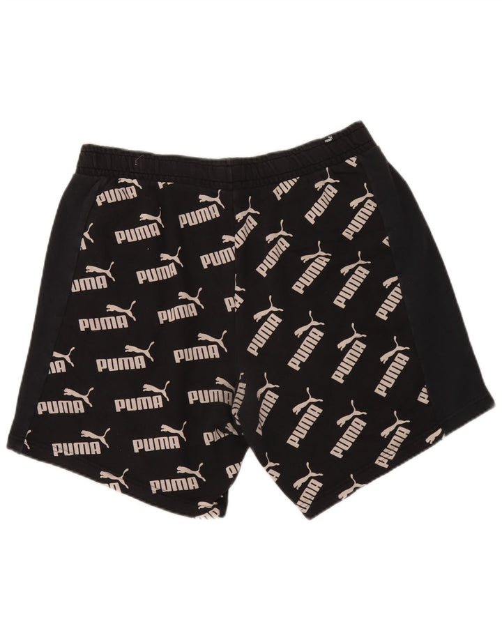 Puma Herre grafiske sportsshorts XL Sort