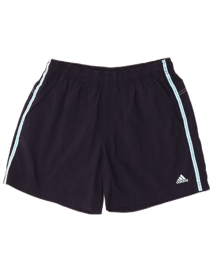 Adidas Badeshorts til mænd mellem marineblå polyester