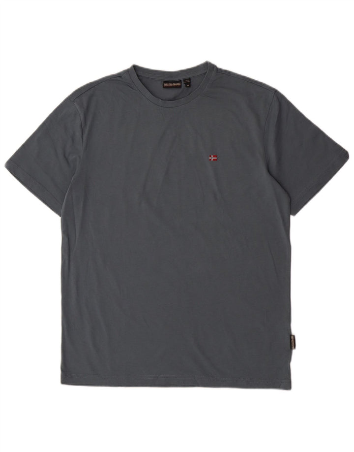 Napapijri Herre T-Shirt Top Medium Blue