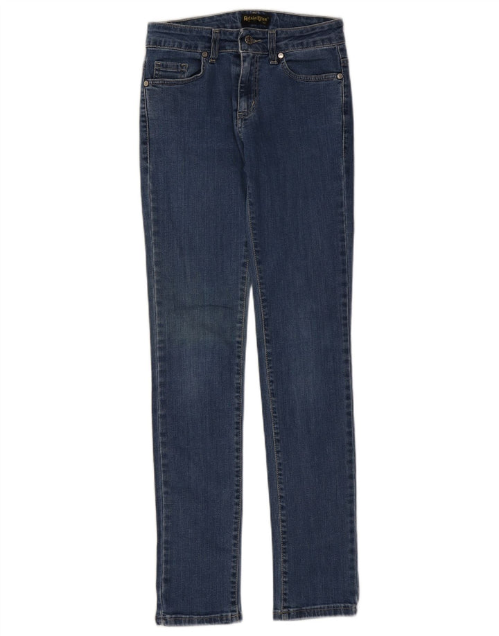 REFRIGIWEAR Dame Slim Jeans IT 40 Small W26 L30 Blå Bomuld