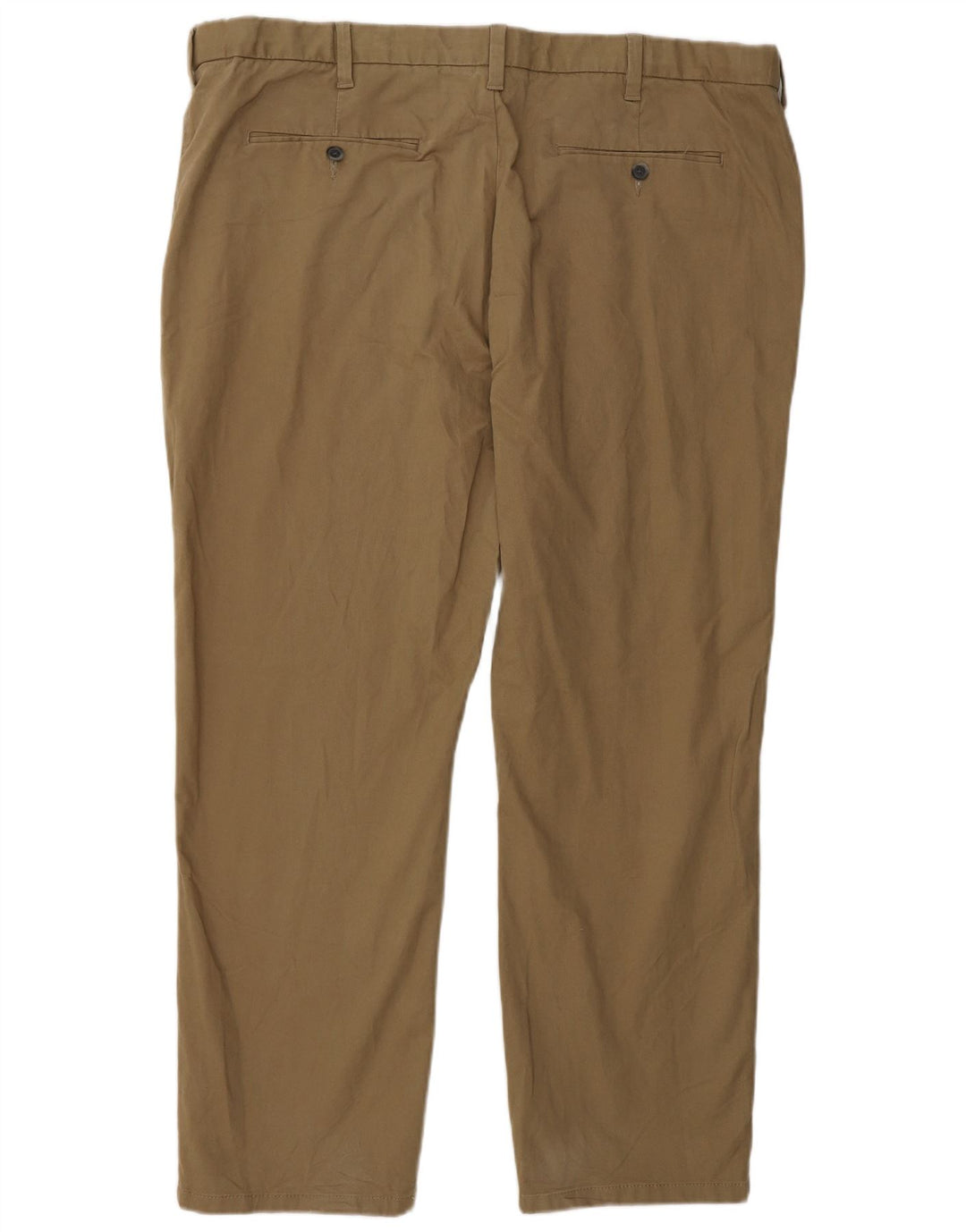 Marks & Spencer Herre Regular Fit Chinobukser W42 L29 Brun bomuld