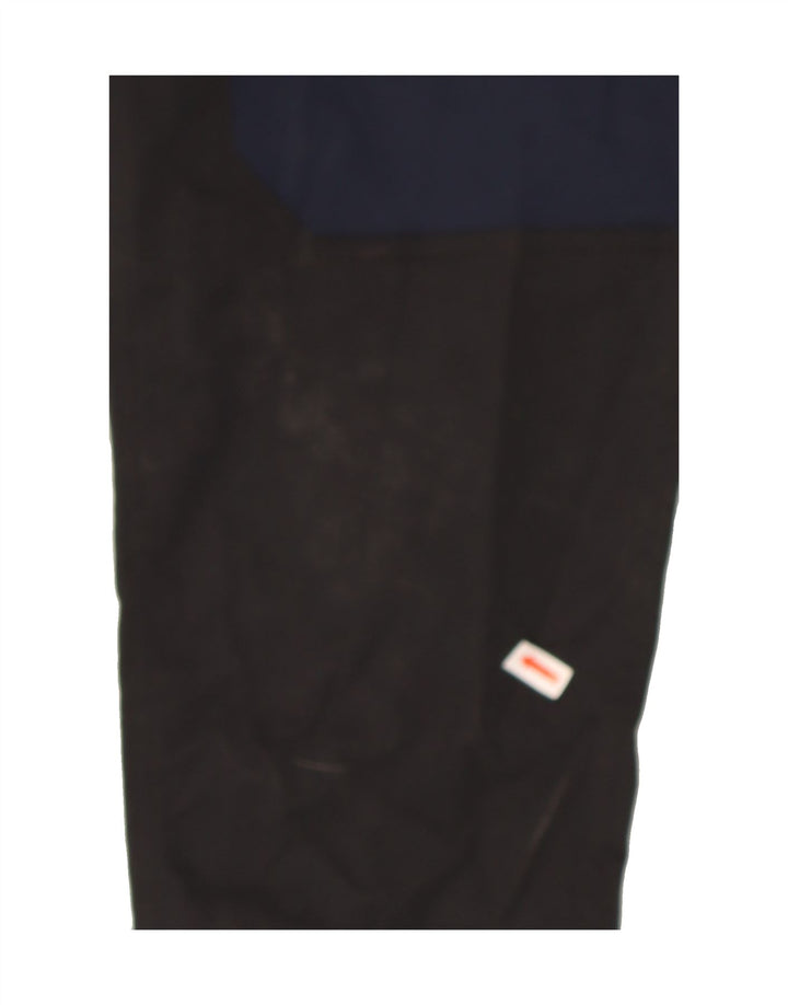 NIKE Herre tilspidsede Cargo-bukser Medium W32 L27 Sort Colourblock