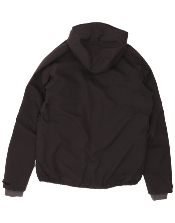 Jack Wolfskin Herre hættepolstret jakke UK 40 Stor sort polyester