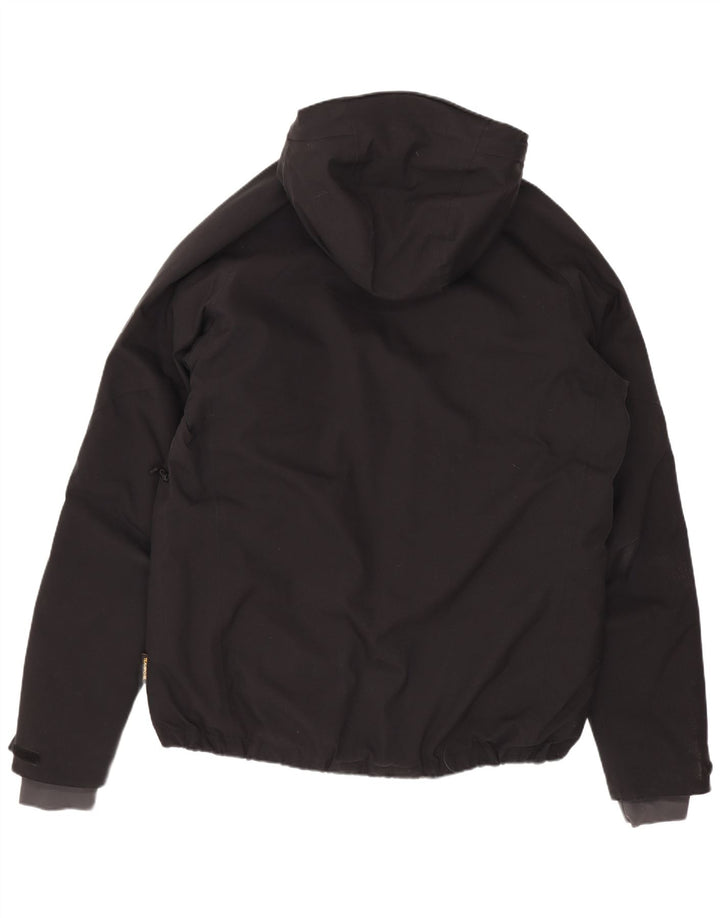 Jack Wolfskin Herre hættepolstret jakke UK 40 Stor sort polyester