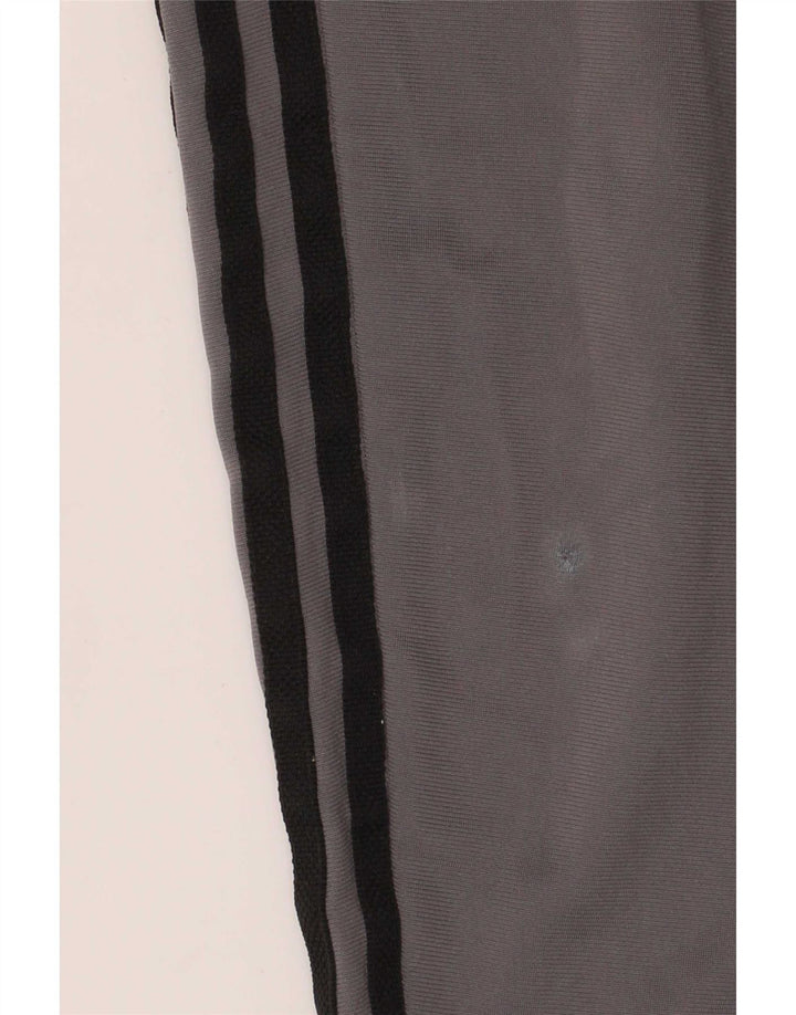 Adidas Drenge Træningsdragt Bukser Joggers 13-14 År Grå Polyester