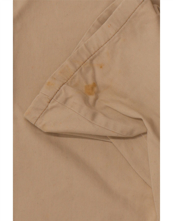 CALVIN KLEIN Lige fritidsbukser til kvinder W28 L32 Beige bomuld