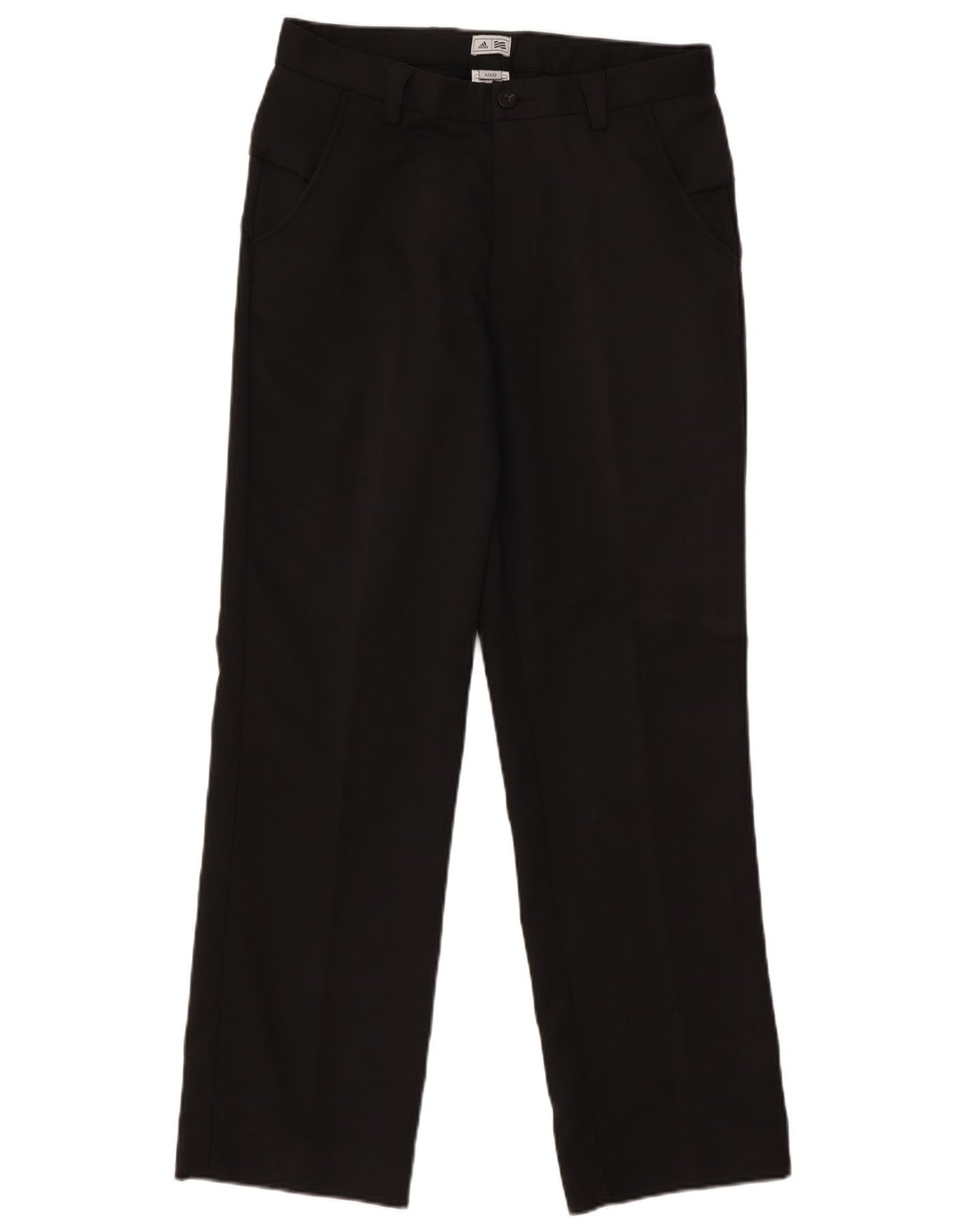 Adidas Straight Casual Bukser til mænd W32 L32 Sort Polyester