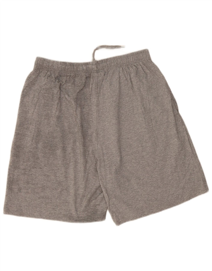 Champion Sports Shorts til mænd, store, grå flækkede