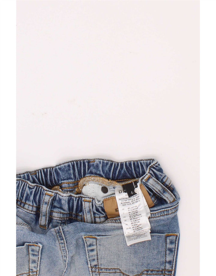 Diesel Boys Distressed Denim Shorts 3-4 år W20 Blue Cotton
