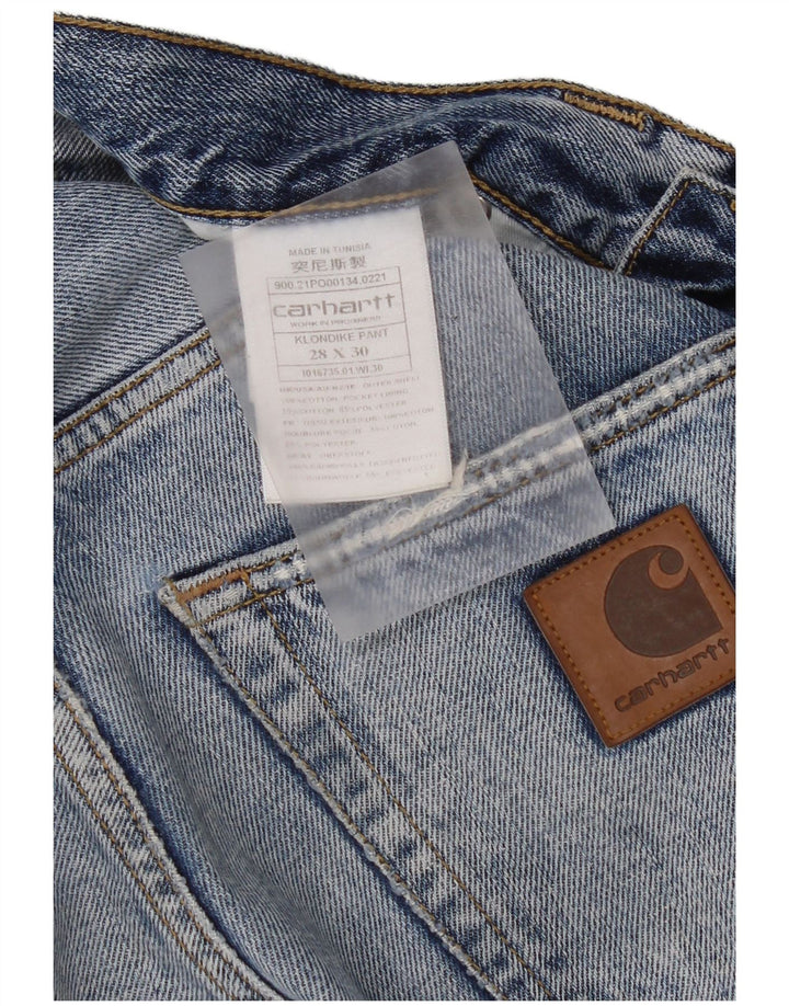 Carhartt Herre Slim Jeans W28 L30 Blå Bomuld