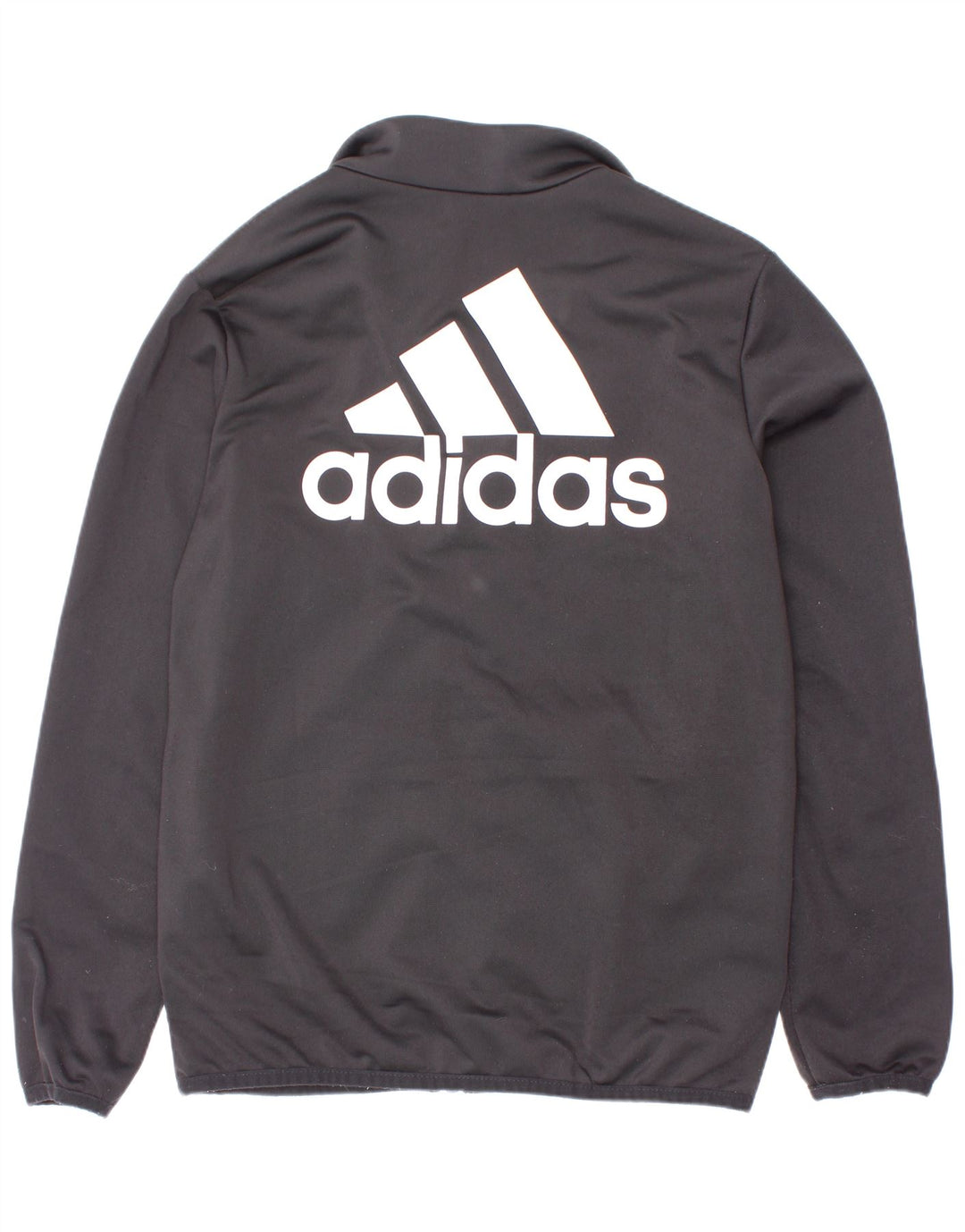 Adidas drenge grafisk træningsdragt topjakke 9-10 år sort polyester